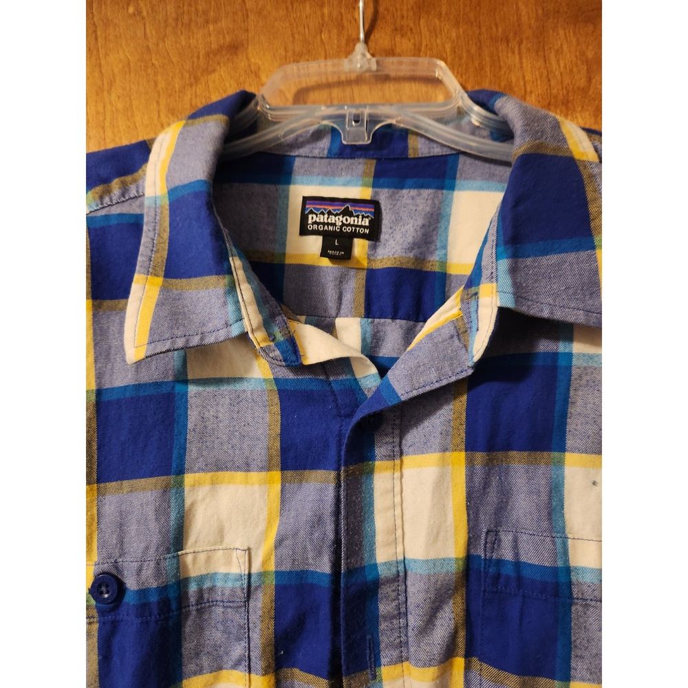 Patagonia long-sleeved button-up mens shirt